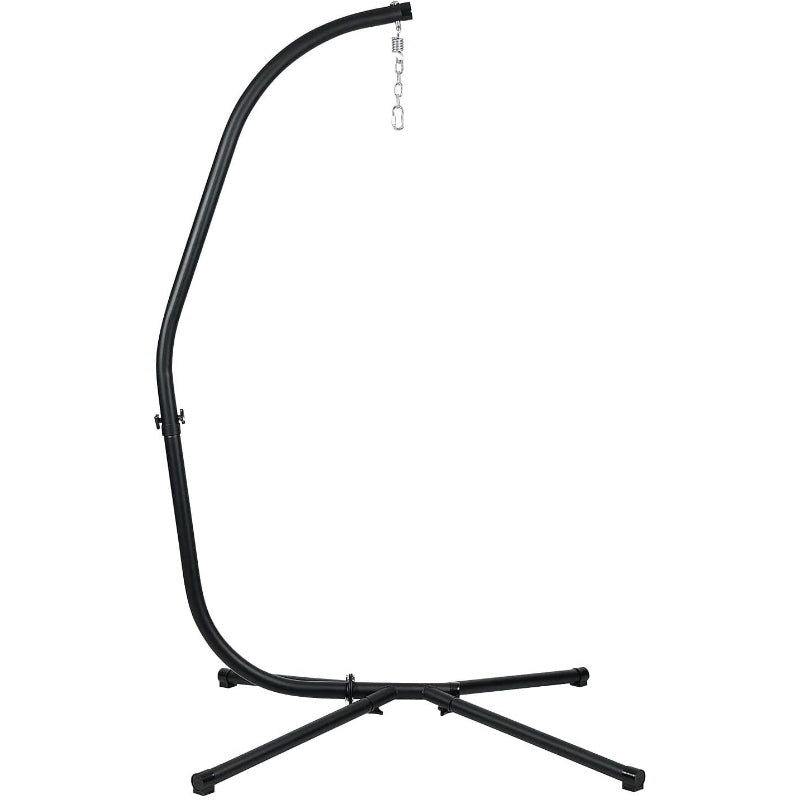 C‑Shaped Steel Hammock Chair Stand Only