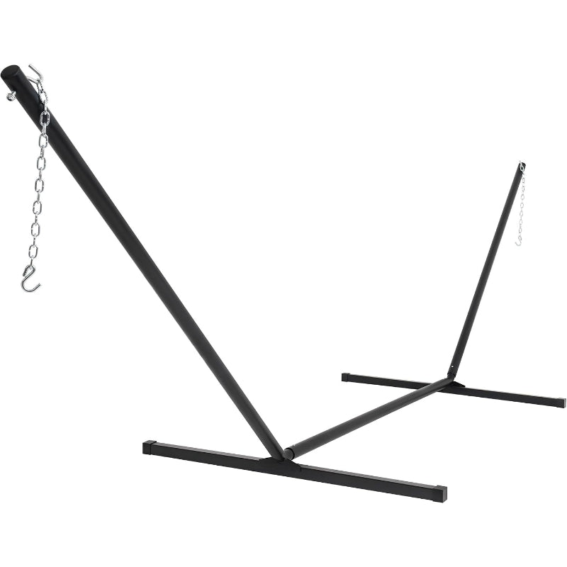 15Ft Heavy‑Duty Hammock Stand with Hooks & Chains