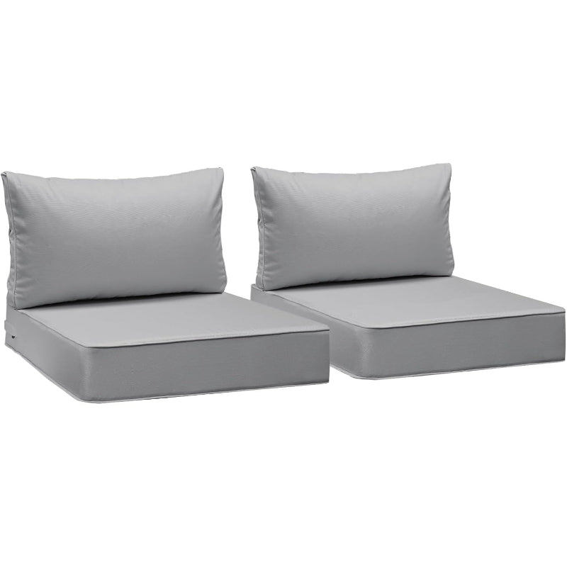 2‑Pack Outdoor Patio Chair Cushions