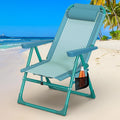 Backpack Beach Chair with Cooler Bag