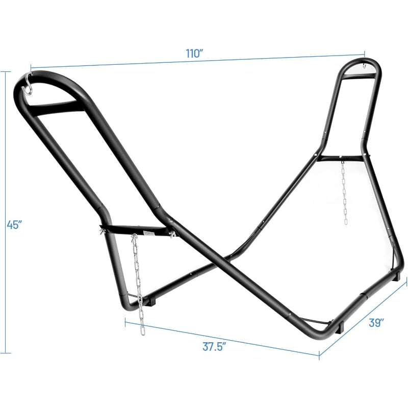 Universal 2‑Person Hammock Stand Only