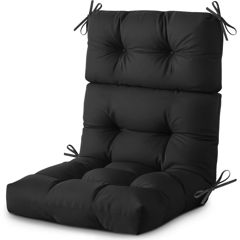 Black Patio Furniture Chair Cushions