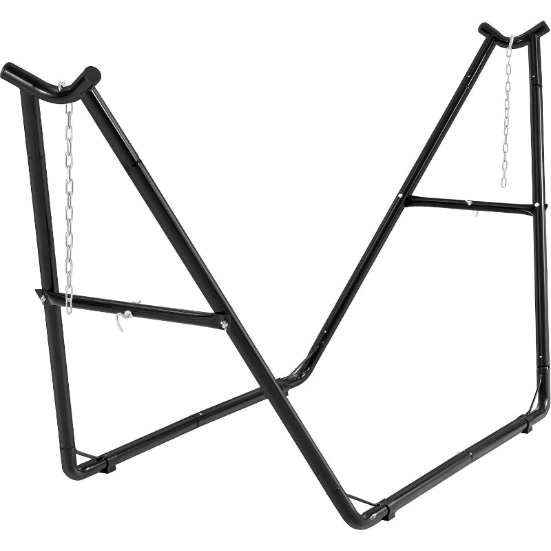 Black Universal 2‑Person Hammock Stand
